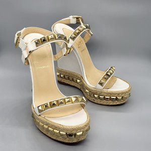 Christian Louboutin Cataclou Wedge Sandals